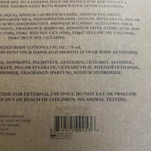 Tuscan Hills Selected Scents French Lavender Spa Bath & Shower Set - Picture 9 of 10